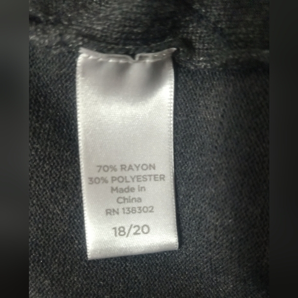 New Gray Cardigan / Size 2X - Picture 6 of 9